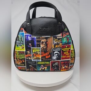 New Handmade Hand Crafted Bowler Bag Vintage Shape Vintage Horror SciFi